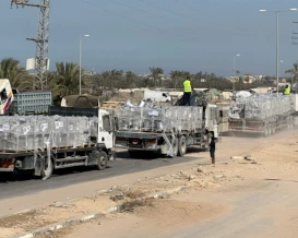 تفاصيل الشاحنات التجارية والإغاثية التي دخلت إلى غزة اليوم الأحد