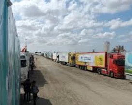 بينها لحوم ودواجن.. تفاصيل الشاحنات التجارية التي دخلت إلى غزة الأحد