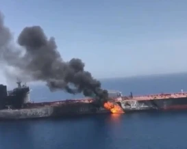 الحرس الثوري يعلن استهداف 3 ناقلات نفط أميركية وبريطانية في مياه الخليج
