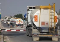 دخول 4 شاحنات غاز إلى قطاع غزة اليوم