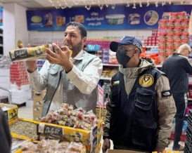 توقيف 7 تجار بالمحافظة الوسطى لعدم التزامهم بتعسيرة الجهات المختصة