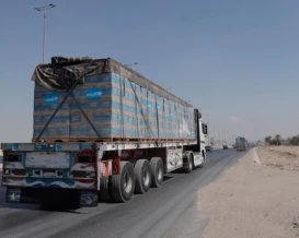 دخول 39 شاحنة مساعدات إلى غزة اليوم الجمعة