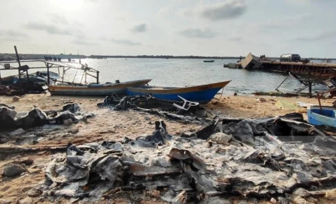 انهيار قطاع الصيد في غزة.. إنتاج الأسماك لا يتجاوز 10 أطنان شهرياً