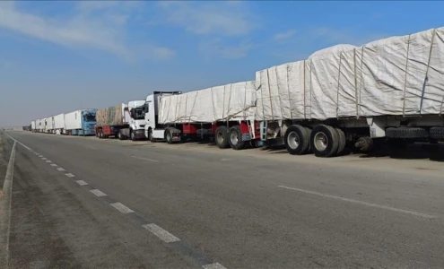 الاقتصادية تنشر تحليل أداء المعابر التجارية في غزة للنصف الأول من فبراير لعام 2026