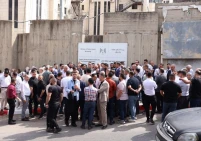 وقفة لشركات التأمين في نابلس للمطالبة بتوفير الحماية للعاملين والمنشآت