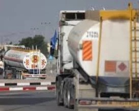 دخول 4 شاحنات غاز طهي إلى قطاع غزة