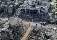 آلات لطحن الكتل الخرسانية ومبانٍ جديدة.. ليبرمان يتحدث عن إعادة إعمار غزة