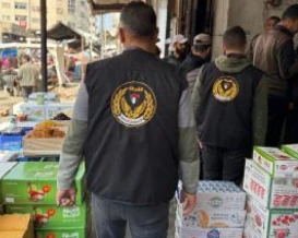 إتلاف أكثر من طن من المانجا واللحوم الفاسدة في خان يونس ورفح