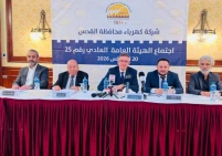 "كهرباء القدس" تنتخب رئيس مجلس ادارتها و تقر توزيع أرباح بنسبة 10%