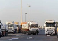 حقيقة استئناف "تنسيقات الشاحنات الصفراء" إلى قطاع غزة