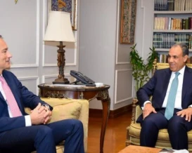 وزير خارجية مصر يبحث مع ملادينوف آخر مستجدات الأوضاع في غزة