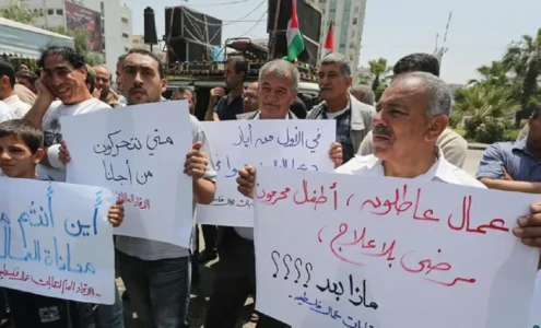 الاتحاد العام لنقابات العمال : 570 ألف عامل متعطلين .. وخسائر تتجاوز 10 مليارات دولار
