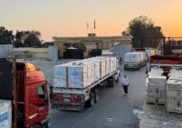 تفاصيل الشاحنات التجارية والإغاثية التي دخلت غزة اليوم الإثنين