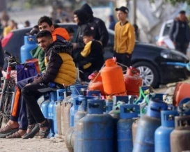 دخول 5 شاحنات غاز إلى غزة