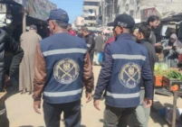 شرطة خان يونس تتلف طنين من الشوكولاتة الفاسدة