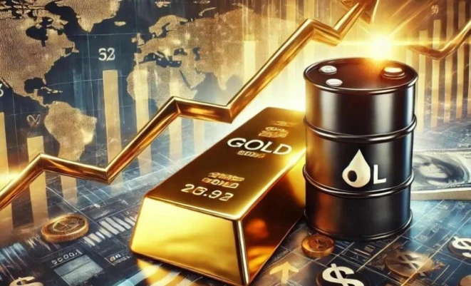 استقرار أسعار الذهب والنفط يتخلى عن مكاسبه