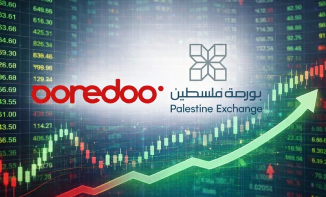 سهم أوريدو فلسطين فقد 6٪ منذ إعادة تسعيره