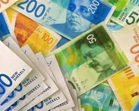 أسعار صرف العملات مقابل الشيكل الجمعة