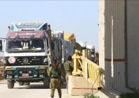 دخول 1653 شاحنة إلى غزة خلال الأسبوع الثاني من شهر فبراير