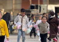 أزمة "الفكة " تحرم الأطفال من فرحة عيد الفطر في غزة...!