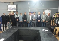 وفد من هيئة المطاعم والفنادق يزور بلدية دير البلح