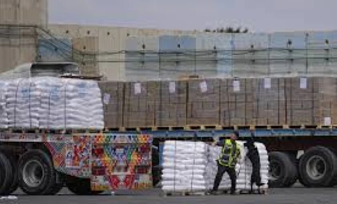 تحليل واقع الواردات التجارية إلى قطاع غزة خلال النصف الأول من الشهر الجاري