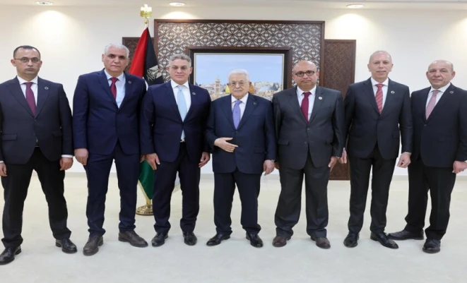 أعضاء مجلس إدارة سلطة النقد يؤدون اليمين القانونية أمام الرئيس