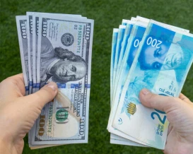 تقلبات الأسواق ترفع سعر الدولار مقابل الشيكل