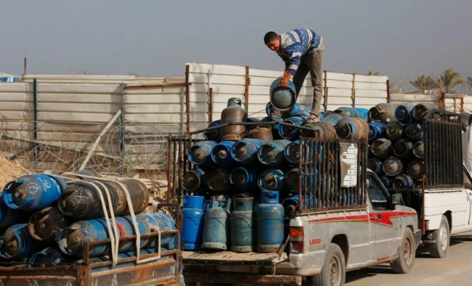 361 شاحنة غاز دخلت إلى قطاع غزة خلال 4 أشهر
