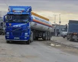 دخول 5 شاحنات غاز طهي لقطاع غزة
