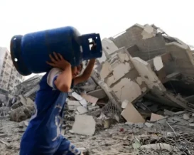 دخول حمولة 5 شاحنات غاز طهي إلى قطاع غزة