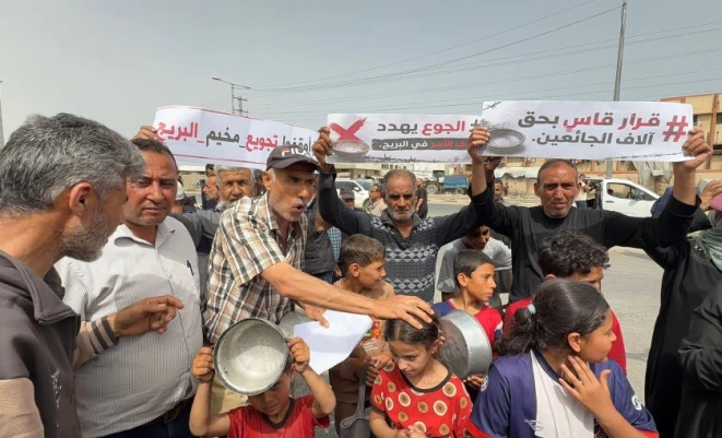 قرار بالإعدام جوعاً.. وقف وجبات "المطبخ العالمي" يهدد آلاف النازحين في غزة