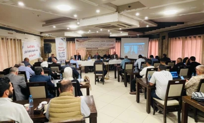 جامعة الإسراء تستعرض توصيات ورشة إدارة الموارد في مرحلة التعافي بغزة