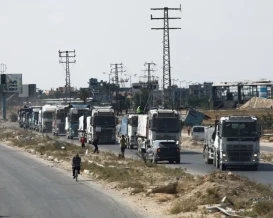 دخول أكثر من 1780 شاحنة لغزة خلال الأسبوع الأول من شهر فبراير