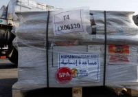 دخول عدد كبير من شاحنات المساعدات لمطبخ الغذاء العالمي