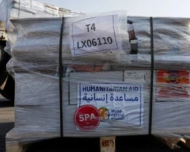 دخول عدد كبير من شاحنات المساعدات لمطبخ الغذاء العالمي