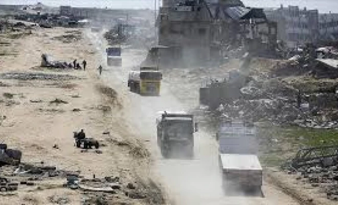 أرباح تصل لـ300% واحتكار يمتد لـ7 سنوات.. شركة أميركية ترغب باحتكار النقل البري واللوجستيات في قطاع غزة